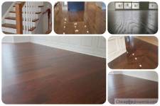 Hardwood floor installation and finishing