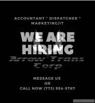 Accountant, Dispatcher, IT/Marketing