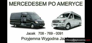 Mercedesem po Ameryce z rodziną lub znajomymi