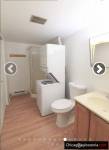 Room w/ bathroom and laundry in an apartment in Itasca.