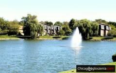 2 bed/1 bath condo for rent in Bay Colony complex Des Plaines.