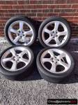 Felgi z oponami Subaru 17" stan dobry