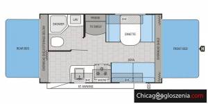 2015 Jayco Jay Feather X17Z RV / Camper light