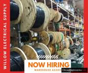 Now Hiring Warehouse Associates