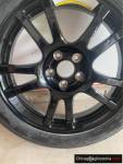 Spare tire originally from Infiniti G37