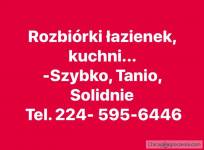 Rozbiorki lazienek