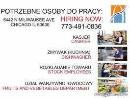 Potrzebne osoby do pracy
