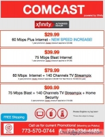 Comcast Xfinity **Internet -TV - Home Security**