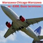 Tanio z Warsawy do Chicago i z powrotem