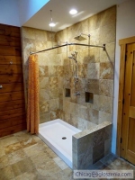 Full log home