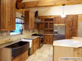 Full log home