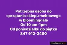 Sprzatanie sklepu meblowego