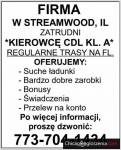 Zatrudnie kierowce CDLa