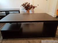 Sofa, coffee table, tv stand