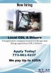 Local CDL A Drivers
