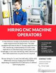 Szukamy doswiadczonych mechanikow CNC!!
