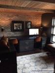 Concrete wall or Chicago brick tile wall