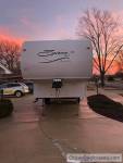 2009 trawler trailer 26.5 ft fifth wheel spree by K-Z
