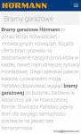 Drzwi garażowe Firmy HORMANN