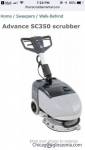 Advance SC350 Scrubber