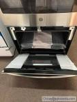 NEW GE 30 in. Double Electric Wall Oven Self-Cleaning with Steam in Stainless Steel