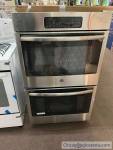 NEW GE 30 in. Double Electric Wall Oven Self-Cleaning with Steam in Stainless Steel
