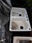 Sinks for kitchen and bathrooms