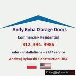 Drzwi garazowe Commercial- Residential Serwis Sprzedaz Instalacja
