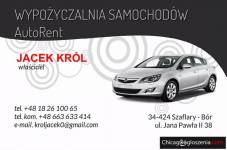 Przyjeżdżasz do Polski i potrzebujesz samochód?