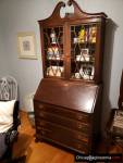 Original and restored Chippendale-style Secretary