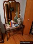 Original and restored Chippendale-style Secretary