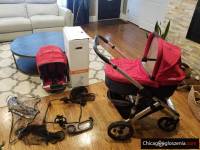 Gently used uppa baby stroller