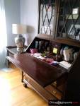 Original and restored Chippendale-style Secretary
