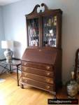 Original and restored Chippendale-style Secretary