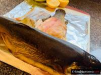 Smoked trout for myself!
