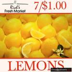 WELCOME TO RICH'S FRESH MARKET TODAY