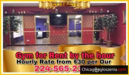 Gym for Rent by the Hour in Wheeling.