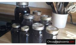Organiczny syrop z czarnego bzu i dzikiej roży na miodzie.