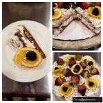 Pavlova Black Forest, beza czekoladowa