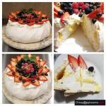 Pavlova Black Forest, beza czekoladowa...