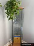 Ikea glass book shelves anytime
