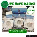 Masks, Gloves and Hand Sanitizers are available at all store locations at CUSTOMER SERVICE.