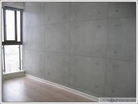 custom finish concrete texture walls