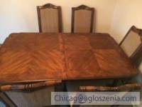 Sprzedam piekny komplet do jadalni... Broyhill-Dinning room table+6 chairs+2 arm chair.