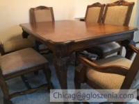 Sprzedam piekny komplet do jadalni... Broyhill-Dinning room table+6 chairs+2 arm chair.